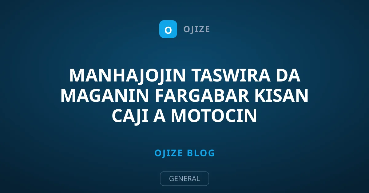 Manhajojin Taswira Da Maganin Fargabar Kisan Caji A Motocin Lantarki
